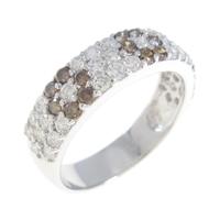 K18WG ダイヤモンドリング