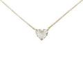 【リメイク】K18YG ダイヤモンドネックレス 1．023ct・H・I1・ハートシェイプ