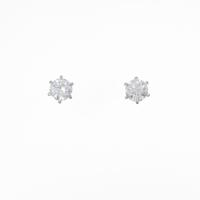 【リメイク】プラチナ／ST ダイヤモンドピアス 0．443ct・0．454ct・E・VS1・VG