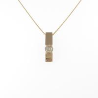 K18PG ダイヤモンドネックレス