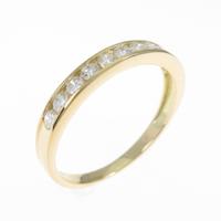 【リメイク】K18YG ダイヤモンドリング