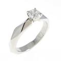 ブシュロン ファセット ソリテール リング 0．23ct・F・VVS2・GOOD