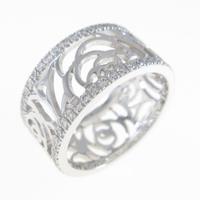 シャネル カメリア ミディアム リング