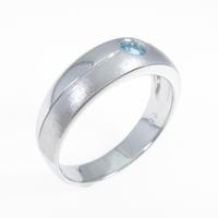 K18WG パライバトルマリンリング