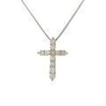 PT クロス ダイヤモンドネックレス