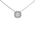 【新品】プラチナ ダイヤモンドネックレス 0．220ct・F・SI2・GOOD