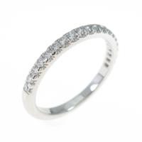 ティファニー ソレスト ハーフサークル リング