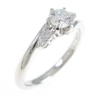 プラチナダイヤモンドリング 0．330ct・F・VS1・EXT H＆C