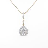18KYG／18KWG／K18YG ダイヤモンドネックレス