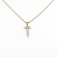 K18YG ダイヤモンドネックレス