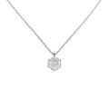 【リメイク】プラチナダイヤモンドネックレス 1．048ct・I・I1・GOOD