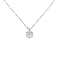 【リメイク】プラチナダイヤモンドネックレス 1．048ct・I・I1・GOOD