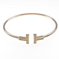 ティファニー Tワイヤー バングル