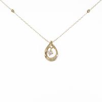 K18YG ダイヤモンドネックレス