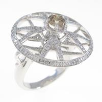 K18WG ダイヤモンドリング