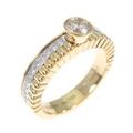 ブシュロン ダイヤモンドリング 0．23ct・F・VVS2・3EXT