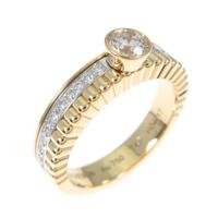 ブシュロン ダイヤモンドリング 0．23ct・F・VVS2・3EXT