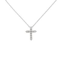 PT クロス ダイヤモンドネックレス