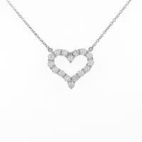 ティファニー センチメンタル ハート スモール ネックレス