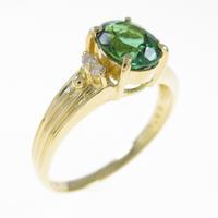 K18YG トルマリンリング