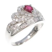 PT ティアラ ルビーリング