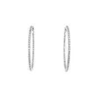 750WG ダイヤモンドピアス