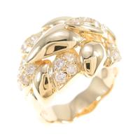 K18YG ダイヤモンドリング