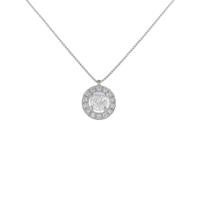 プラチナダイヤモンドネックレス 0．316ct・D・SI1・VG