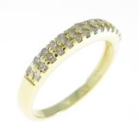 K18YG ダイヤモンドリング