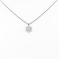 【リメイク】プラチナダイヤモンドネックレス 0．404ct・D・SI1・EXT