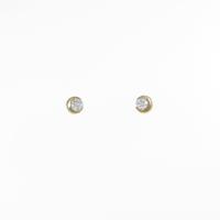 スタージュエリー ムーン セッティング ピアス