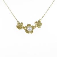 ミキモト フラワー アコヤパールネックレス