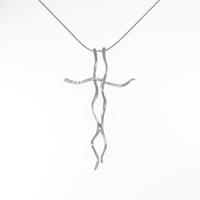 750WG ダイヤモンドネックレス