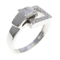 K18WG ダイヤモンドリング