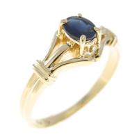 K18YG サファイヤリング