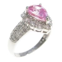 PT ピンクサファイヤリング