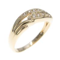 K18YG ダイヤモンドリング