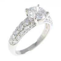 ラザール ダイヤモンド リング 1．01ct・F・VS1