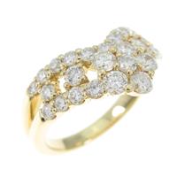 K18YG ダイヤモンドリング