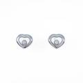 ショパール ハート ダイヤモンドピアス