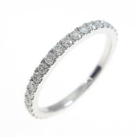 デビアス DB クラシック フルパヴェバンド リング