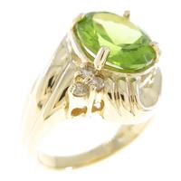 14KYG ペリドットリング