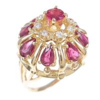 750YG ルビーリング