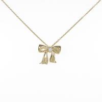 ティファニー ブルーボックスボウ ネックレス