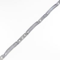 K18WG ダイヤモンドブレスレット