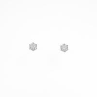 PT ソリティア ダイヤモンドピアス
