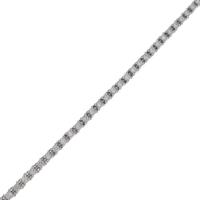 K18WG ダイヤモンドブレスレット