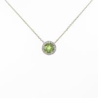 ヴェレッタ オッターヴァ ペリドットネックレス