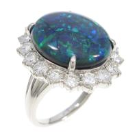 PT ブラックオパールリング