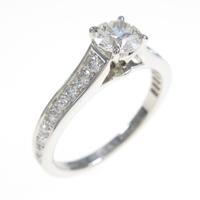 カルティエ MKコーフィル パヴェ リング 0．40ct・H・VVS2・EXT
